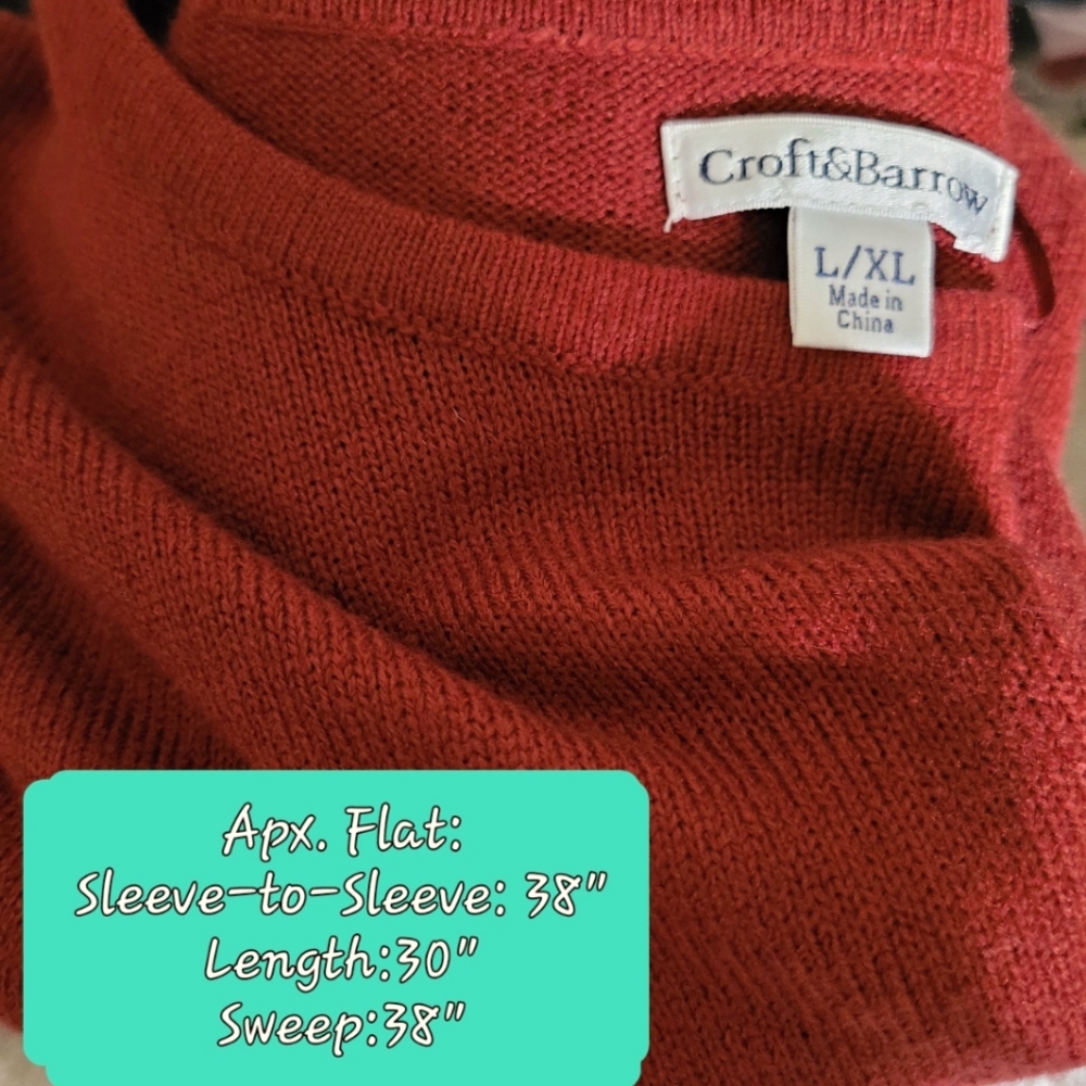 Croft & Barrow Pullover Ruana - Picture 10 of 13